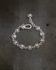 SILVER BAT/SKULL BRACELET