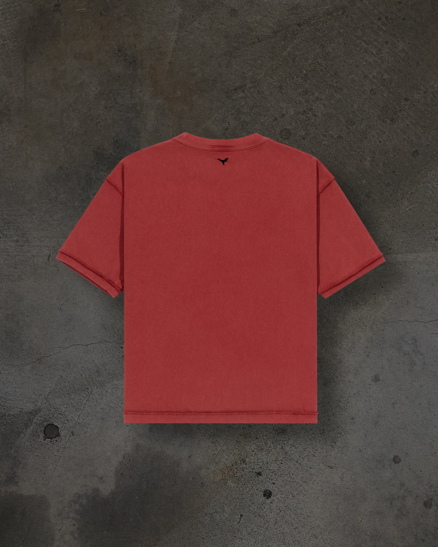 HEAVY BLANK TEE (CHERRY)