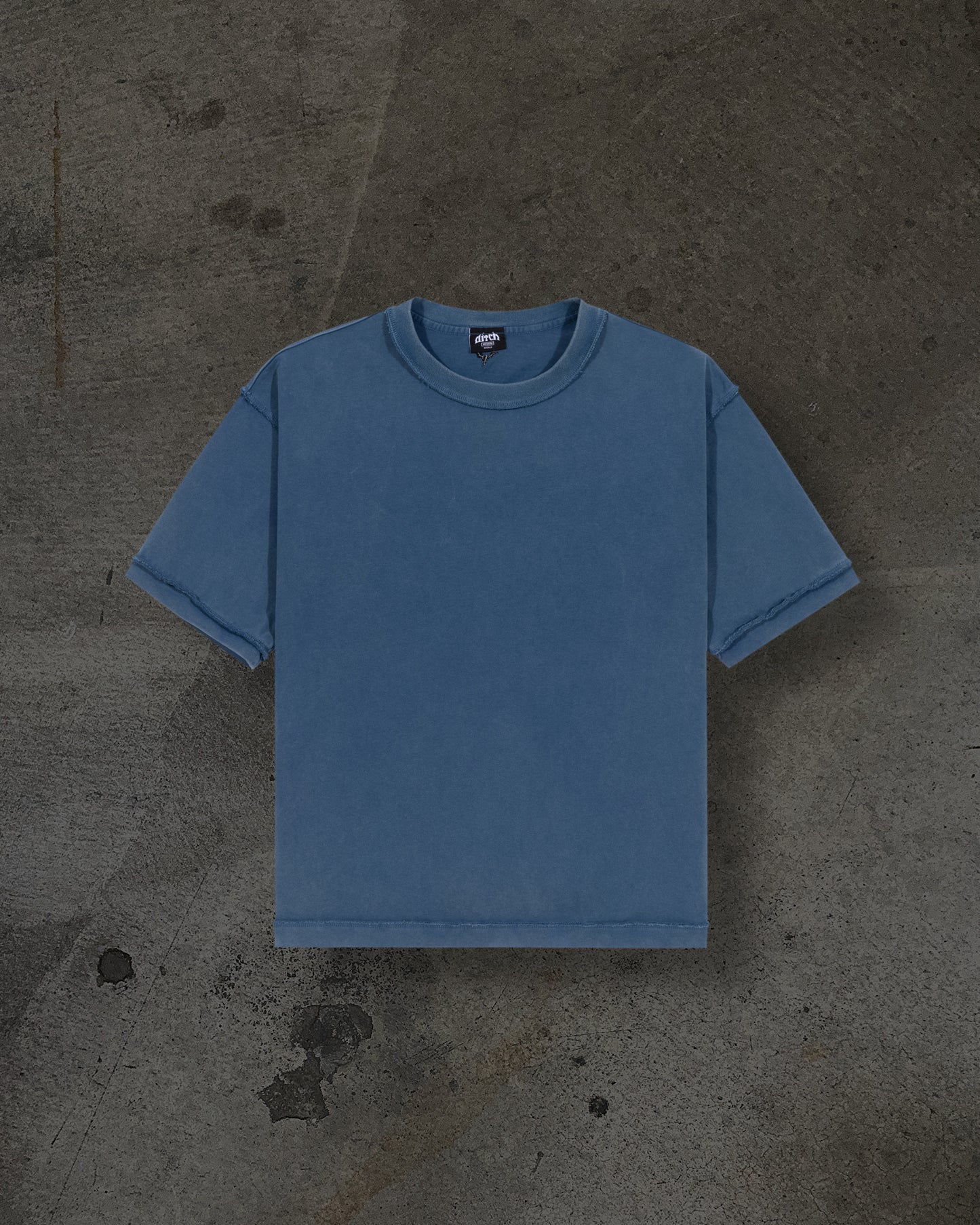 HEAVY BLANK TEE (RAIN)