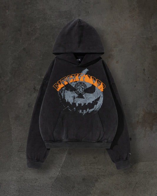 PUMPKIN PATCH PULLOVER (COAL/ORANGE)