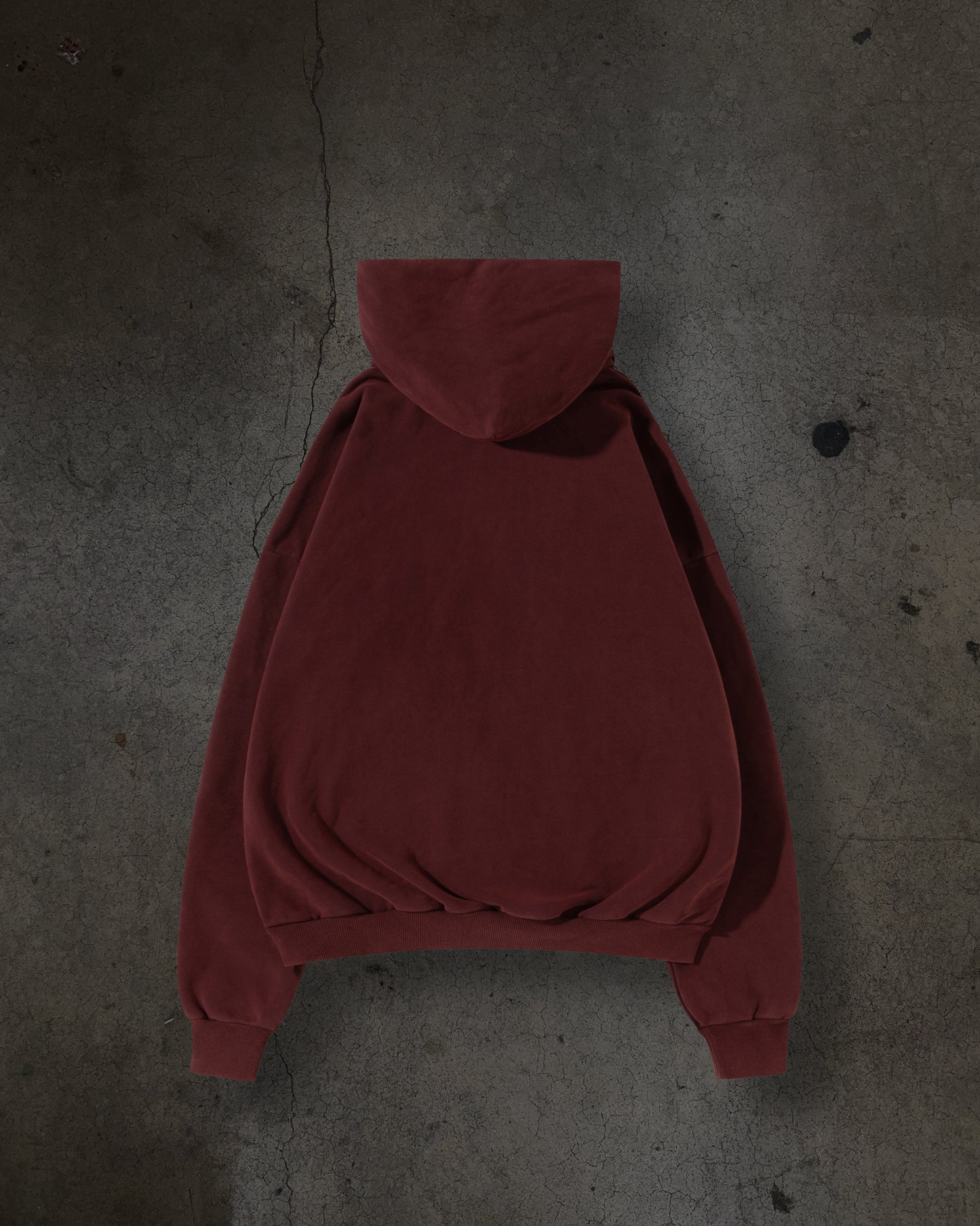 MASKED HOODIE (CRIMSON)