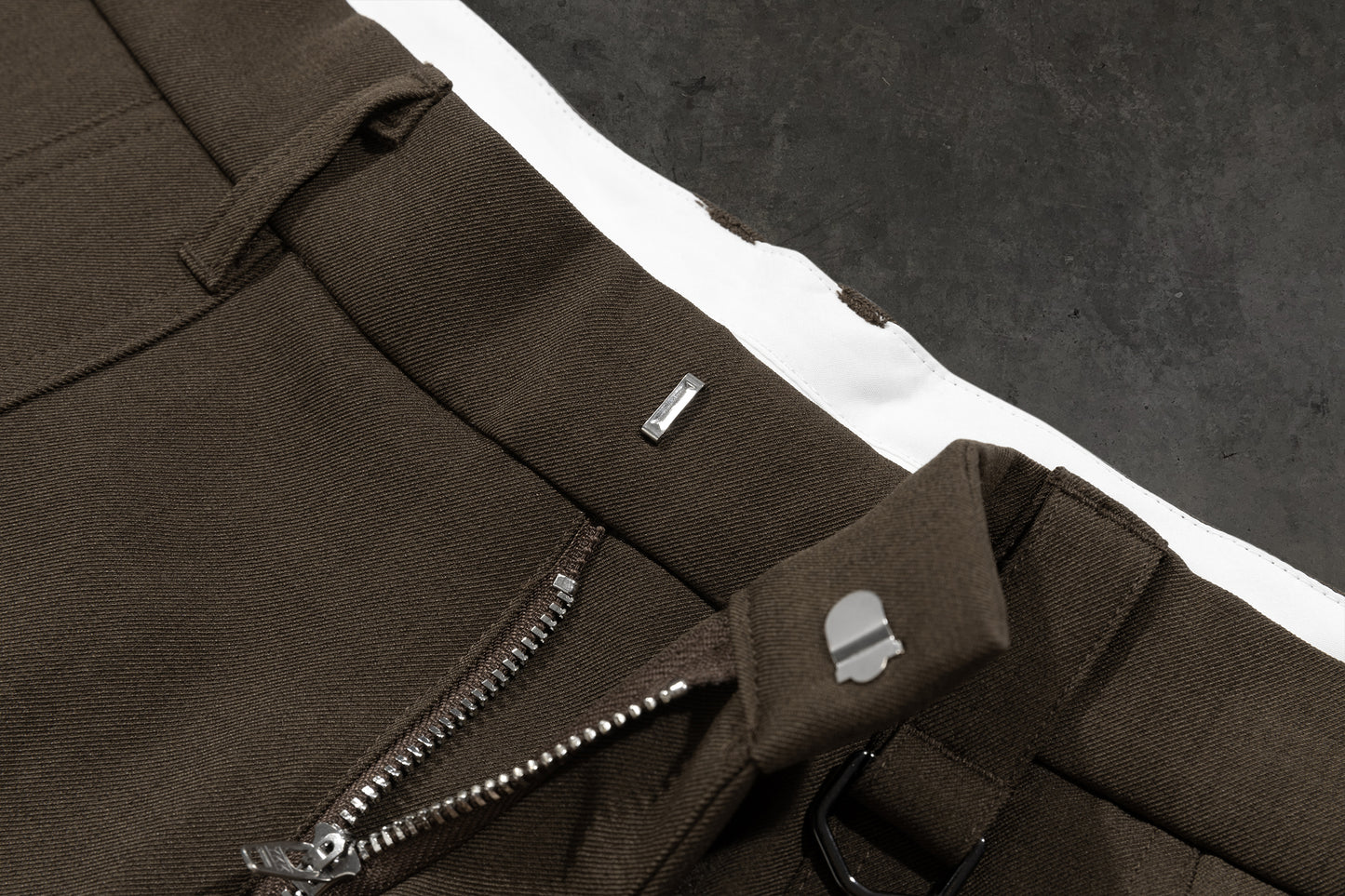 WIDE-LEG DRESS PANTS (MOCHA)