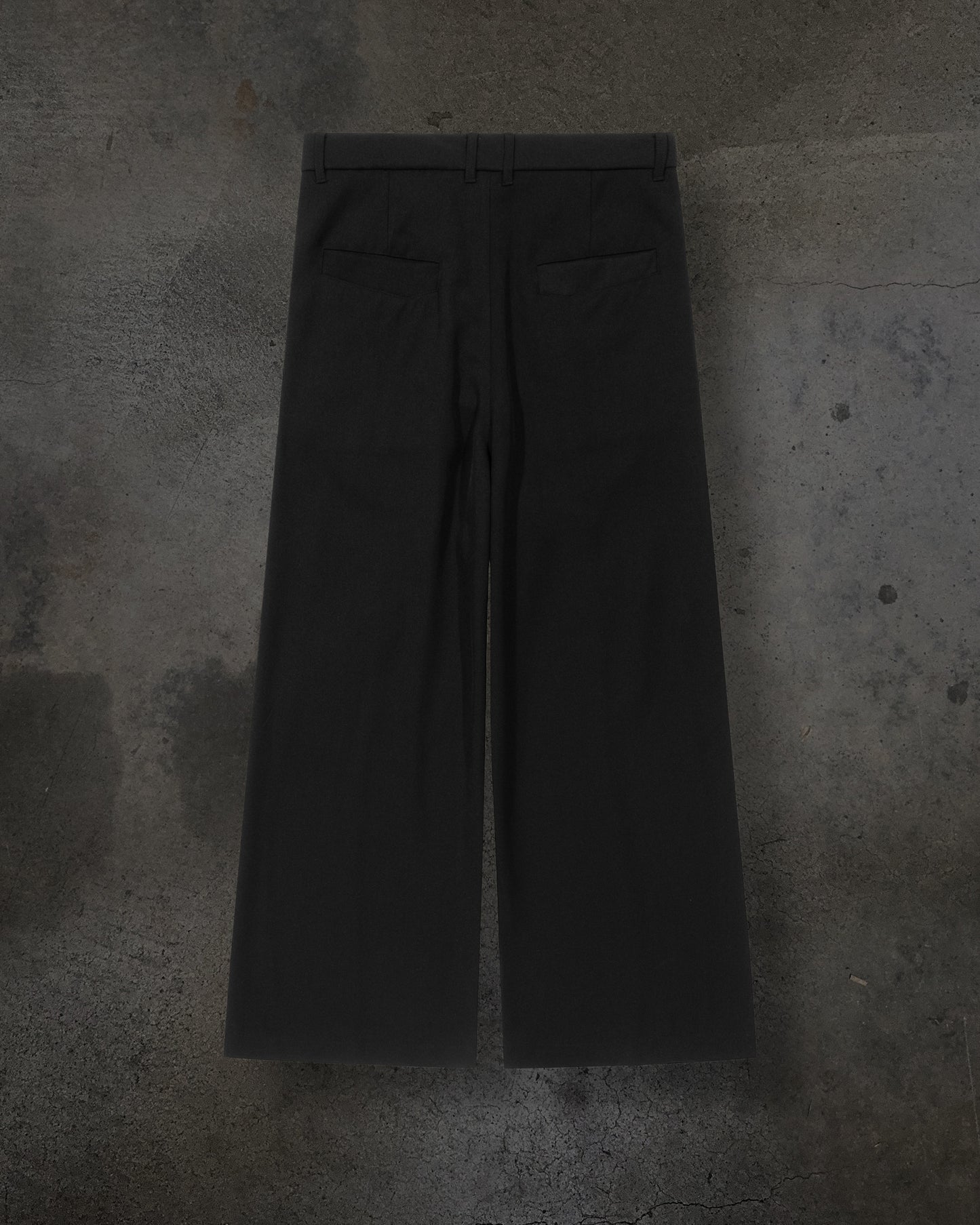 WIDE-LEG DRESS PANTS (NOIR)