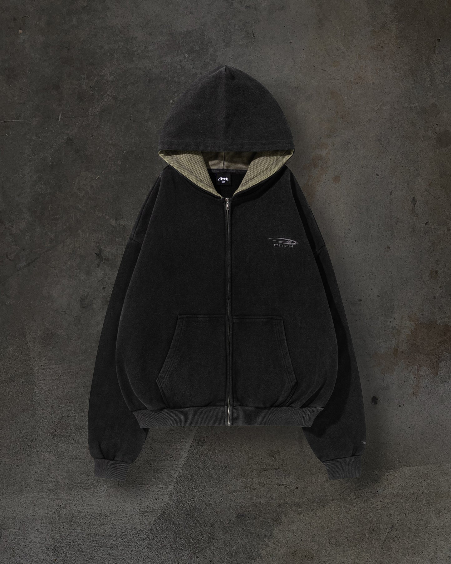 ATHLETIC ZIPUP (COAL/ASH)