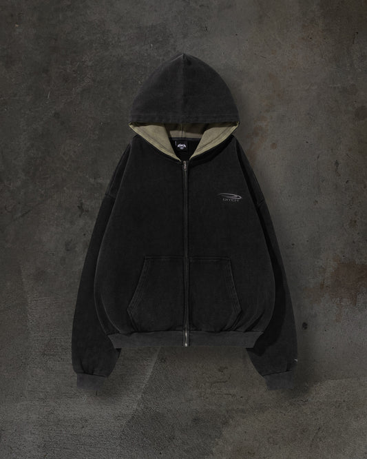 ATHLETIC ZIPUP (COAL/ASH)