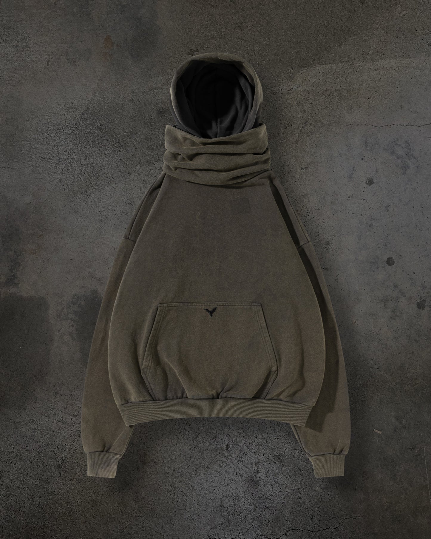 MASKED HOODIE (ASH)
