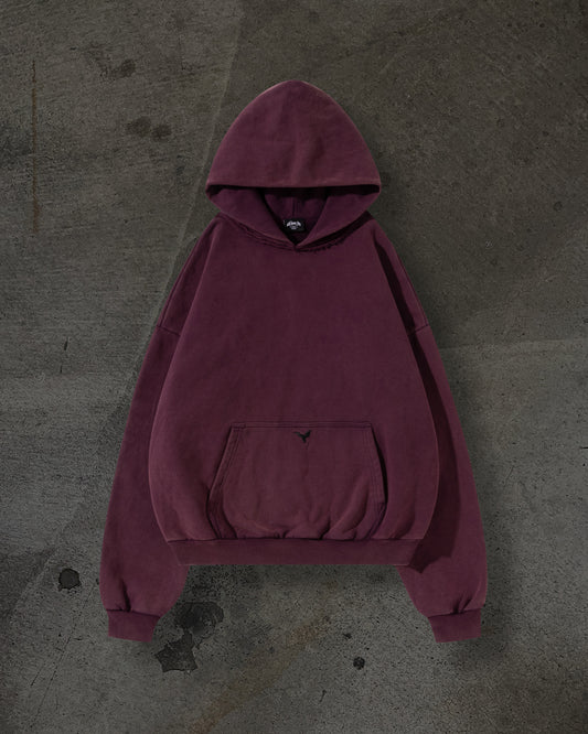 BLANK PULLOVER (CRIMSON)