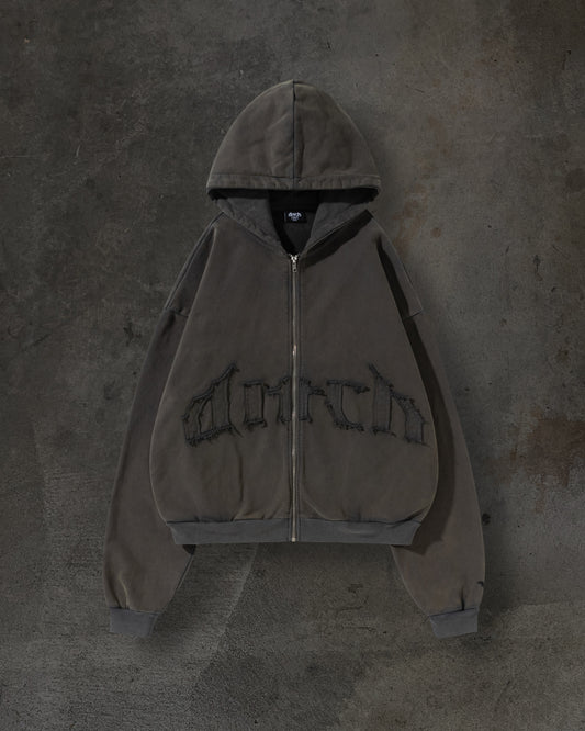 ARCH LOGO ZIPUP (ASH)