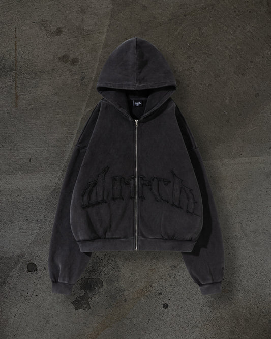 ARCH LOGO ZIPUP (COAL)