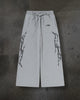 ATHLETIC BARBED SWEATS (HEATHER GREY)