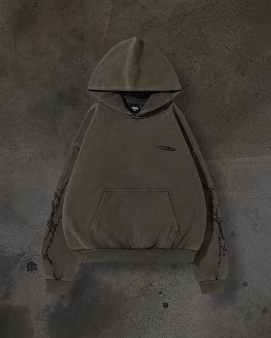 ATHLETIC BARBED PULLOVER (ASH)