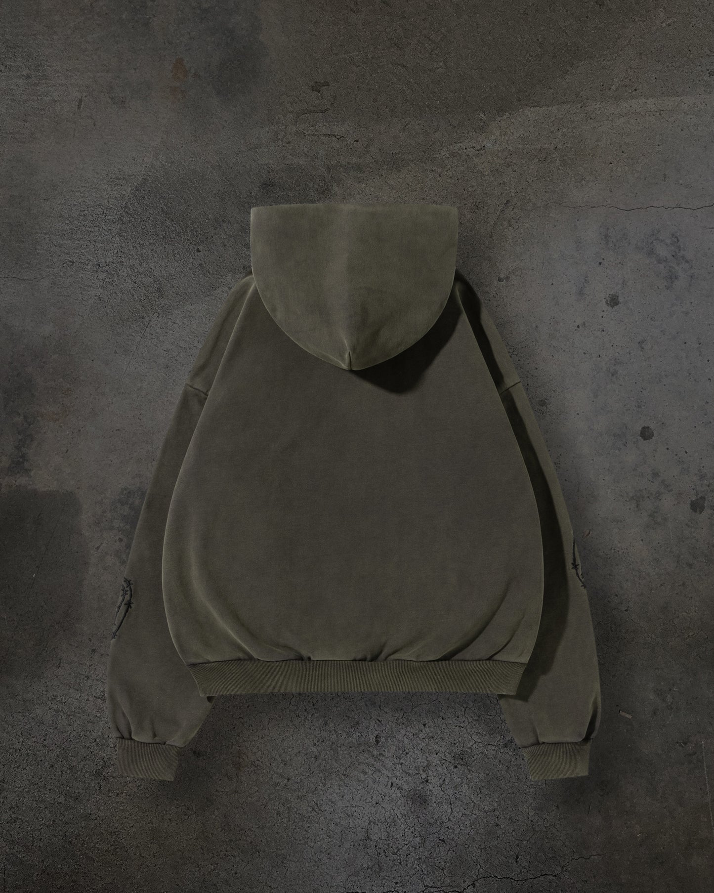 ATHLETIC BARBED PULLOVER (ASH)