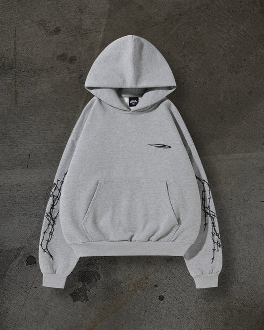 ATHLETIC BARBED PULLOVER (HEATHER GREY)