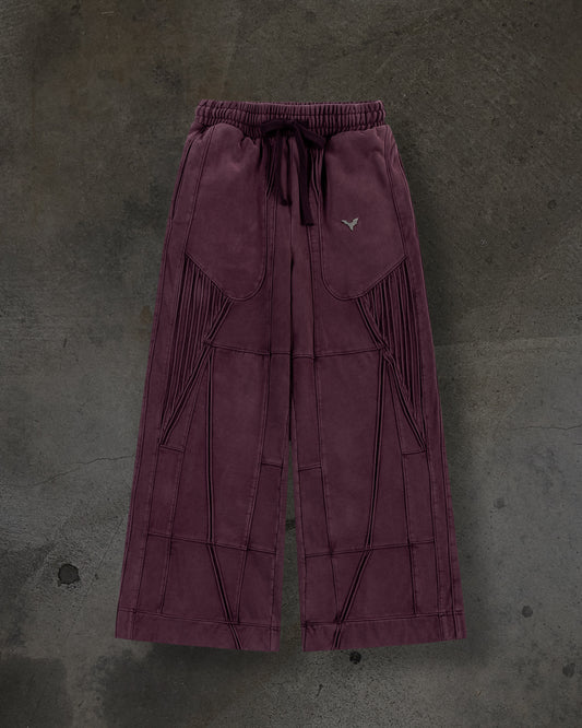 BIKER SWEATS (CRIMSON)