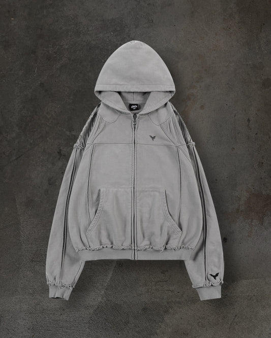 BIKER HOODIE (SAND)