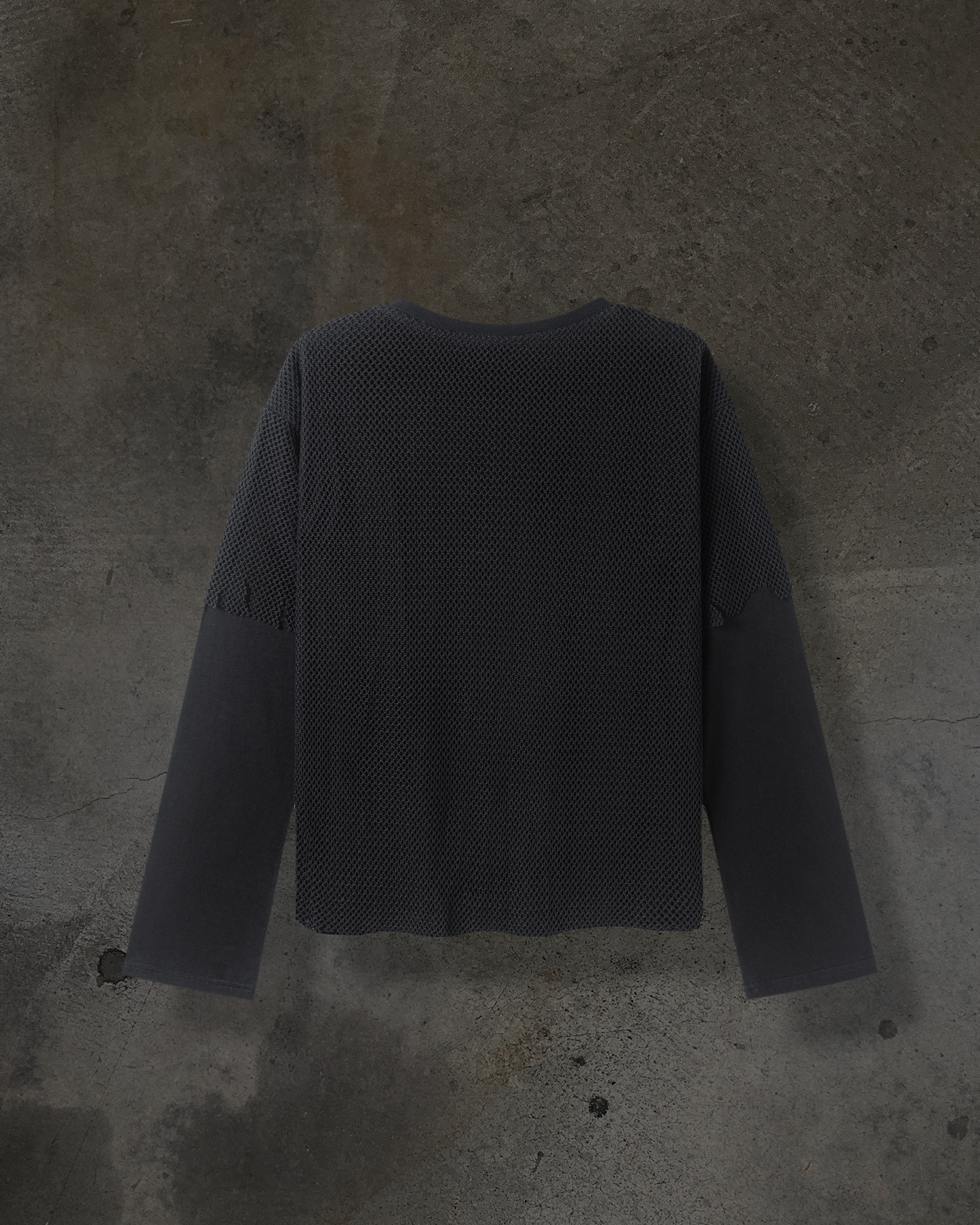 MESH LAYERED LONGSLEEVE (NOIR)