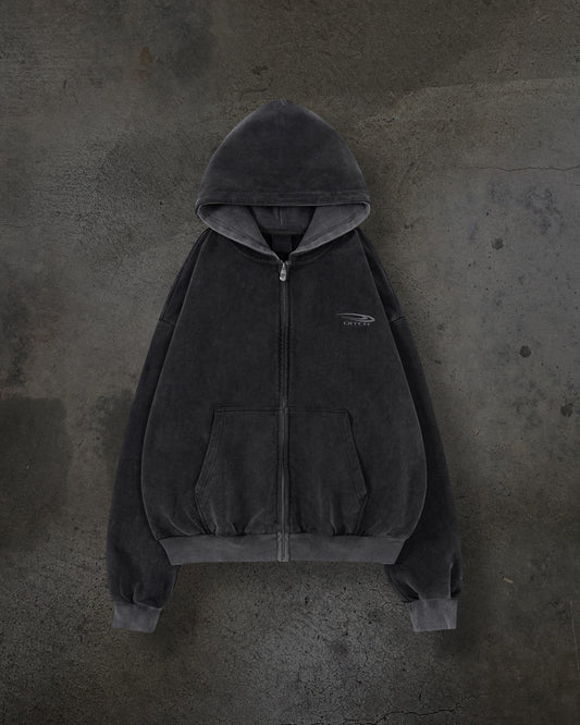 ATHLETIC ZIPUP (COAL)