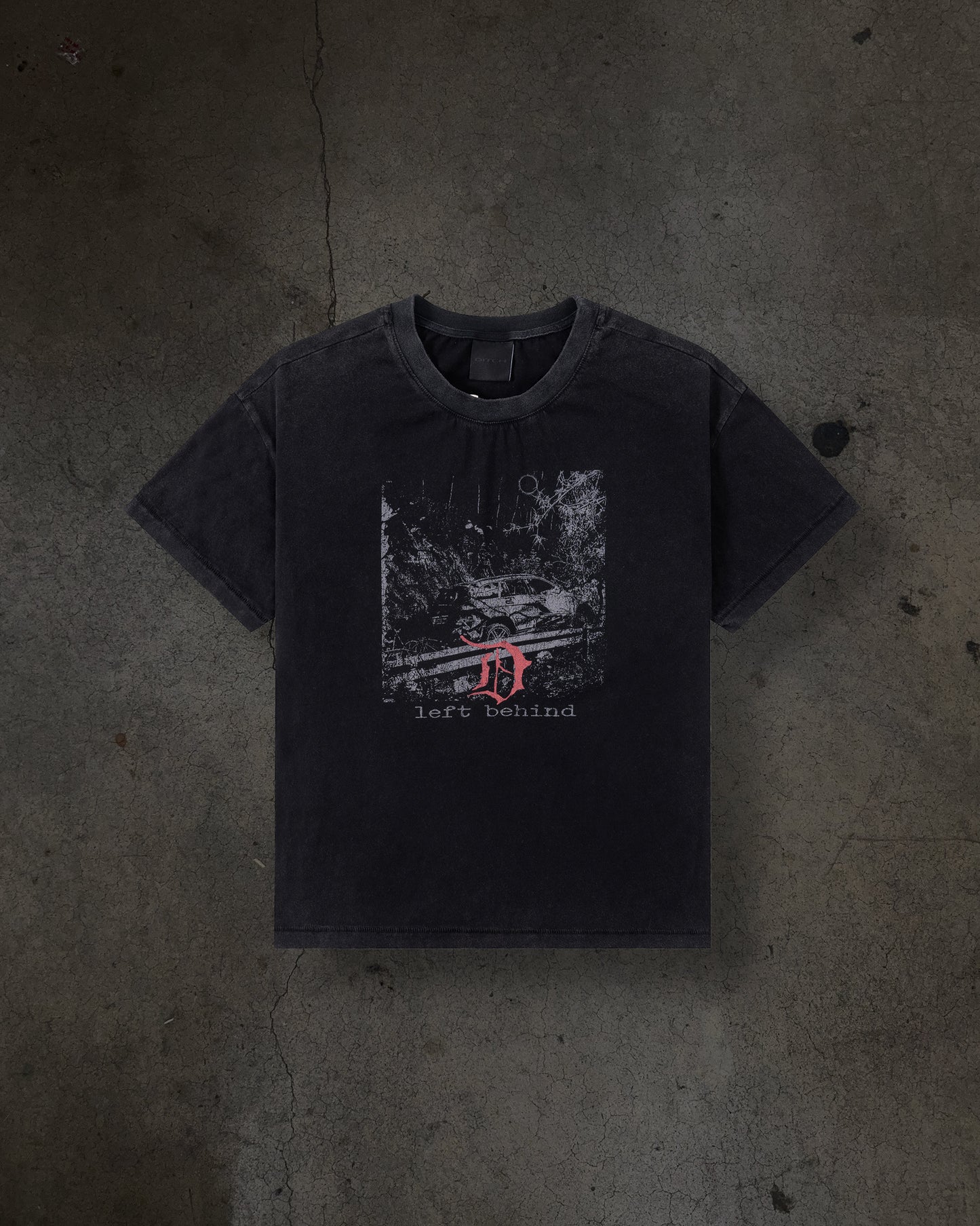 CAR CRASH TEE (COAL)