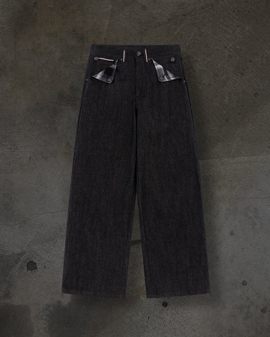 JAPANESE SELVEDGE SLUB DENIM (COAL)