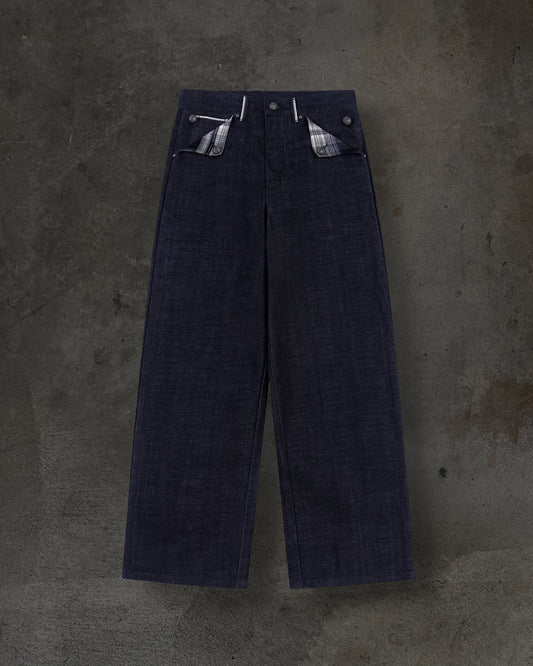 JAPANESE SELVEDGE SLUB DENIM (INDIGO)