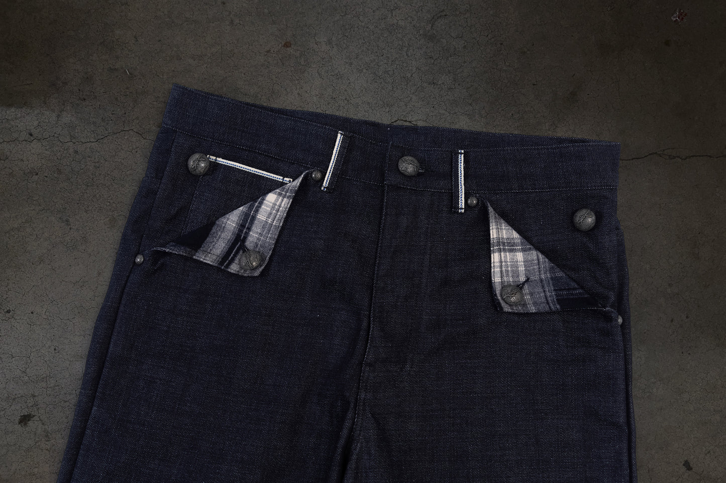 JAPANESE SELVEDGE SLUB DENIM (INDIGO)