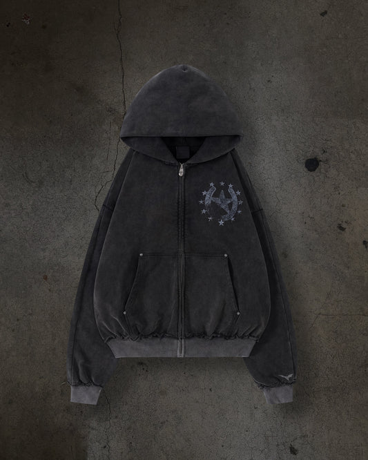 HORSESHOE ZIPUP (COAL)