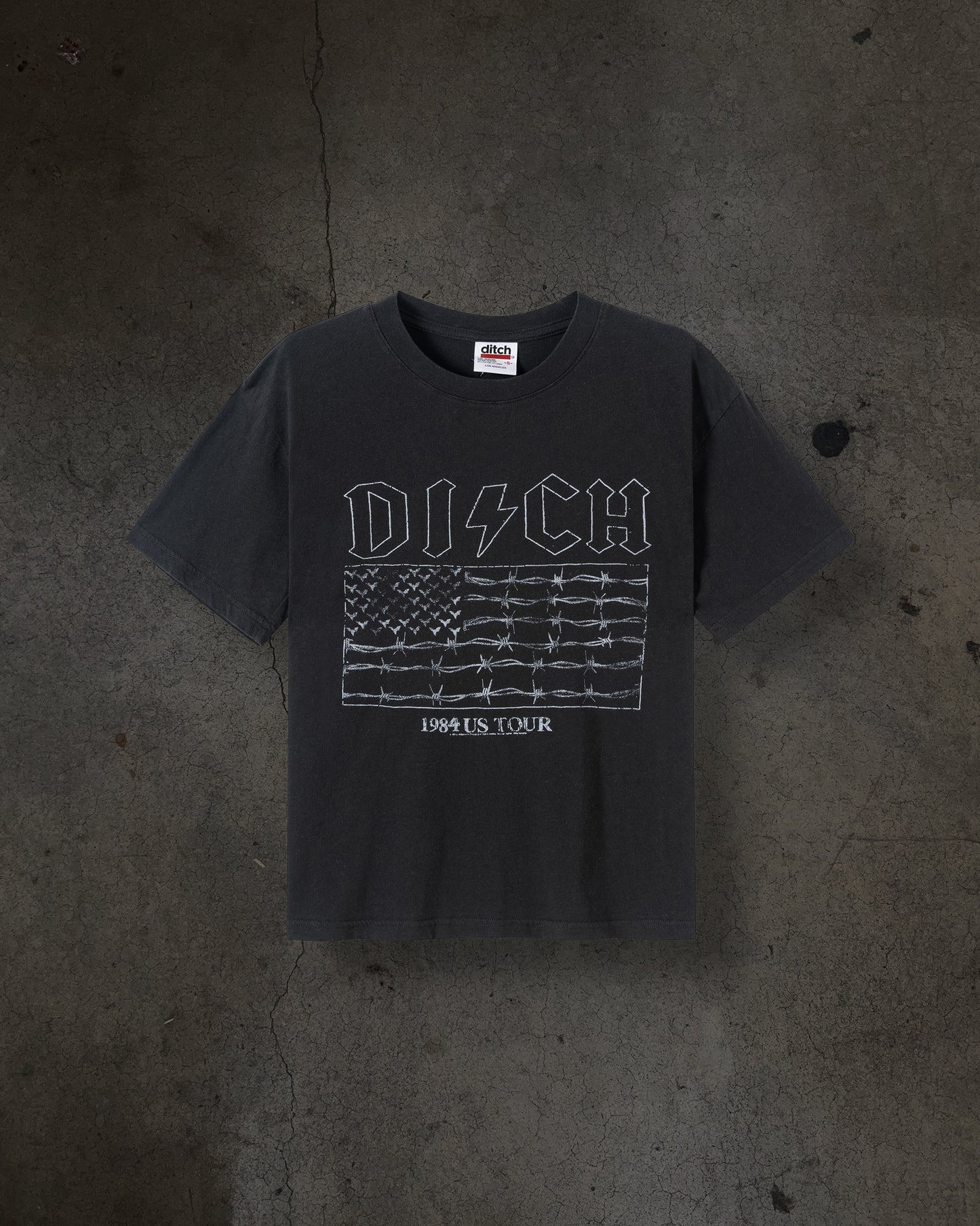 DITCH BAND TEE (COAL)