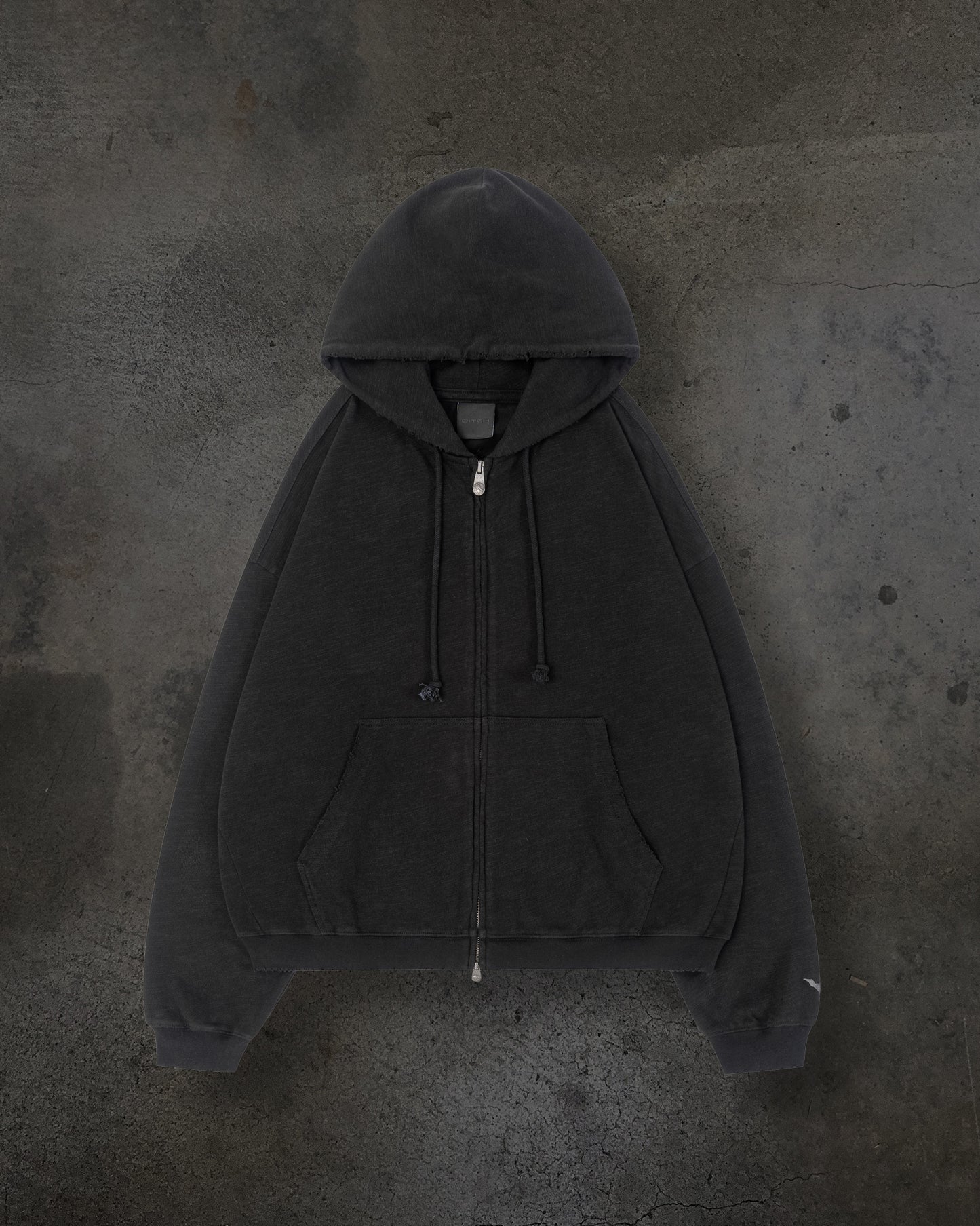 SLUB ZIPUP (NOIR)