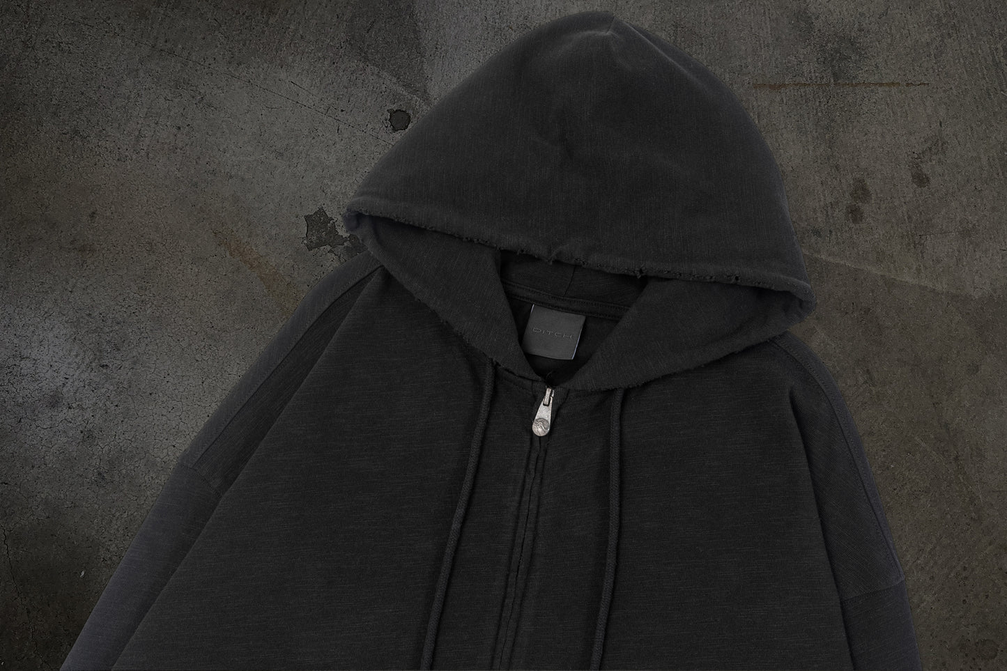 SLUB ZIPUP (NOIR)
