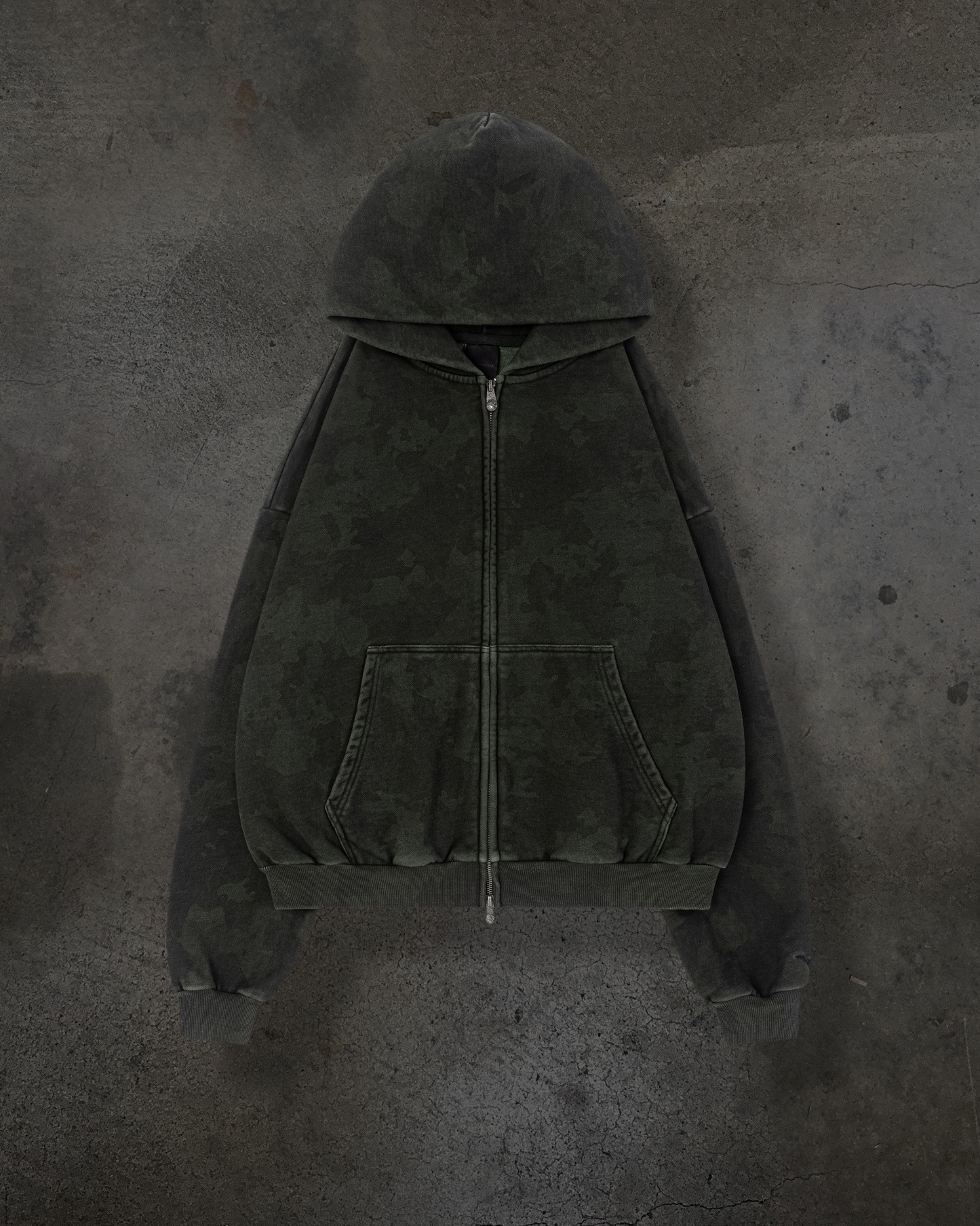 BLANK ZIPUP (CAMO)