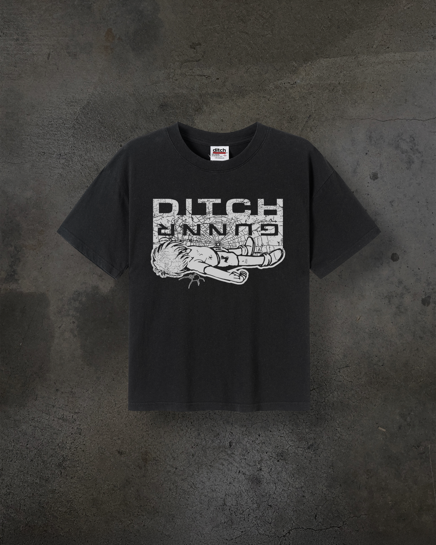 GUNNR POPUP TEE (COAL)