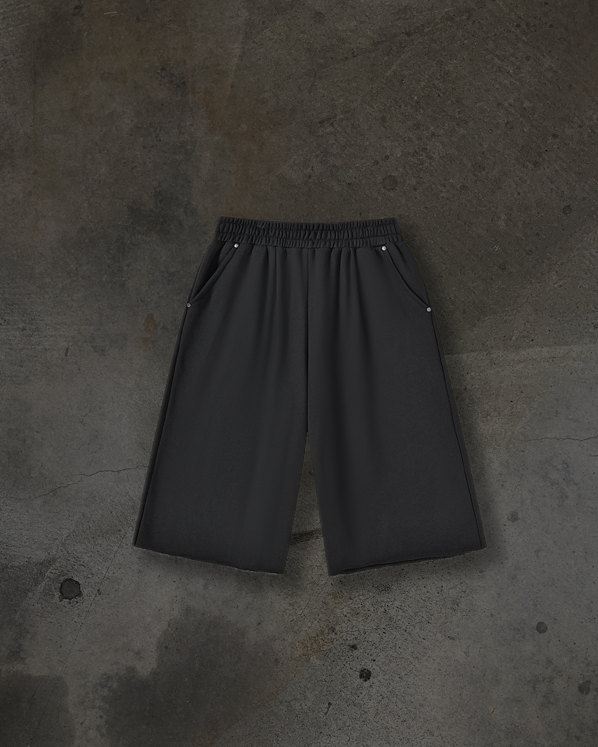 BAGGY SWEATSHORTS (NOIR) – ditch