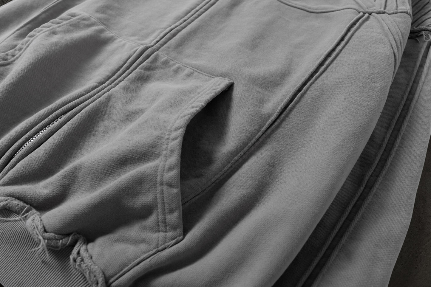 BIKER HOODIE (SAND)