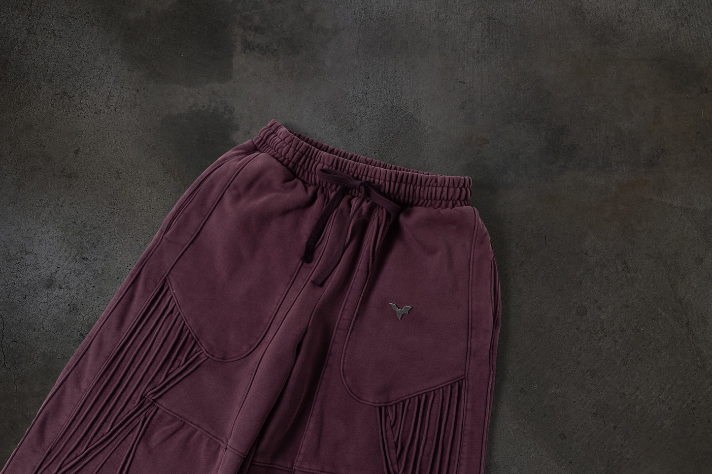 BIKER SWEATS (CRIMSON)