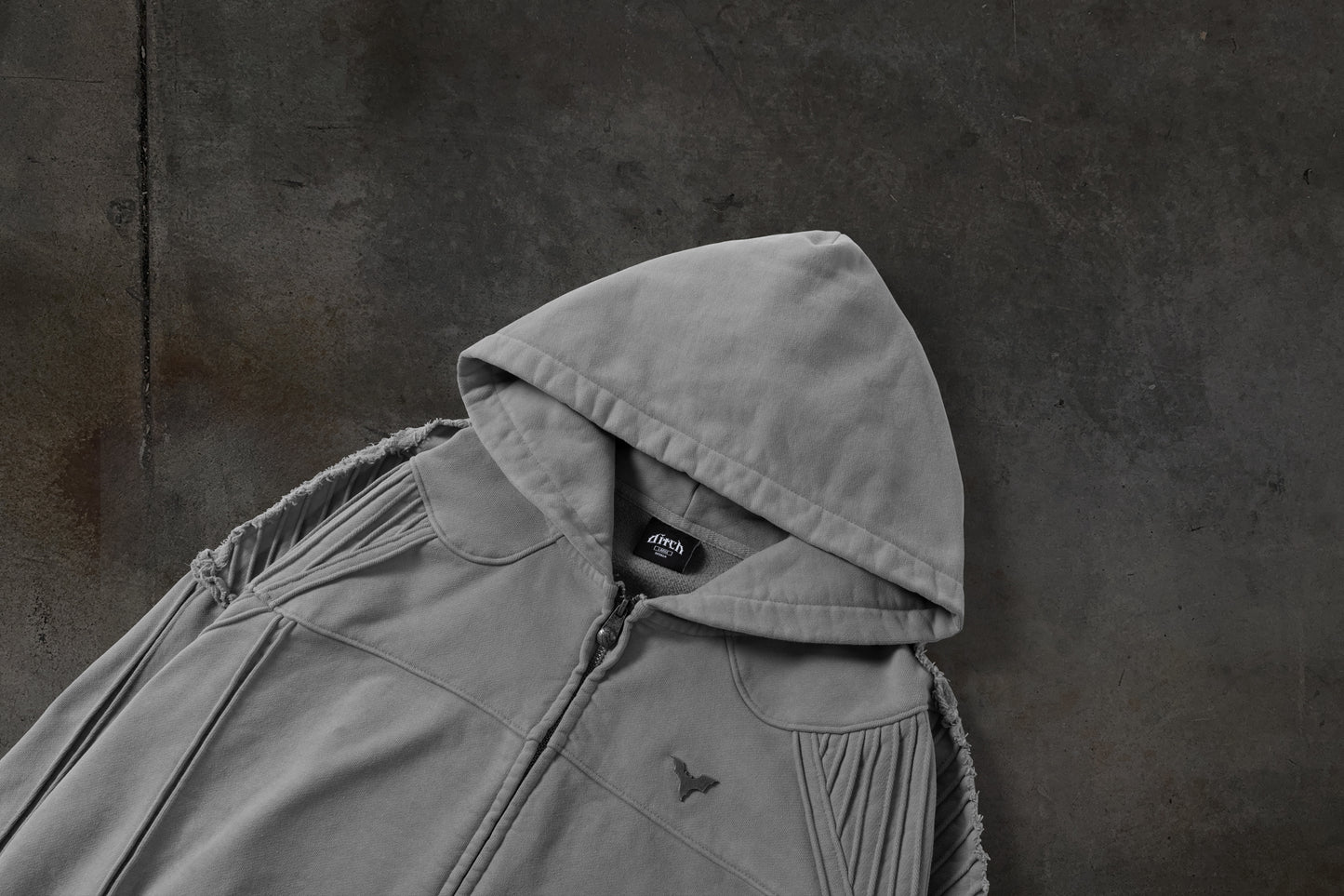 BIKER HOODIE (SAND)