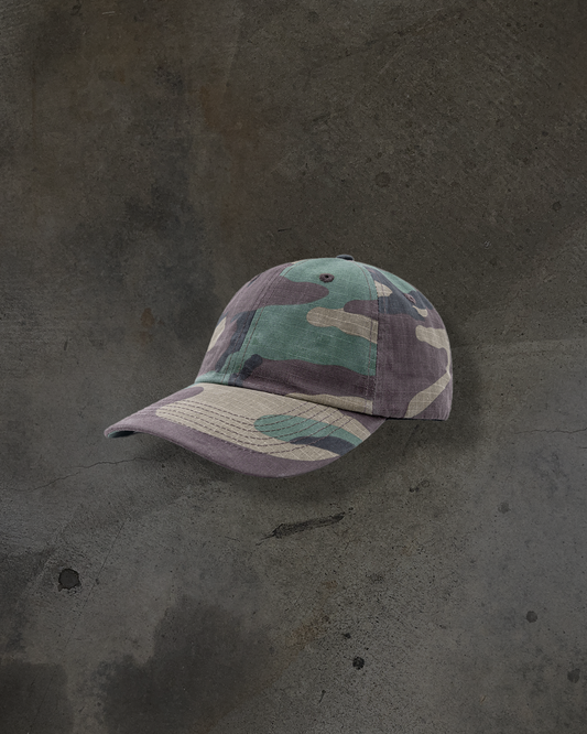 WAXED CAP (CAMO)