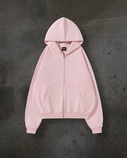 BLANK ZIPUP (BABY PINK)