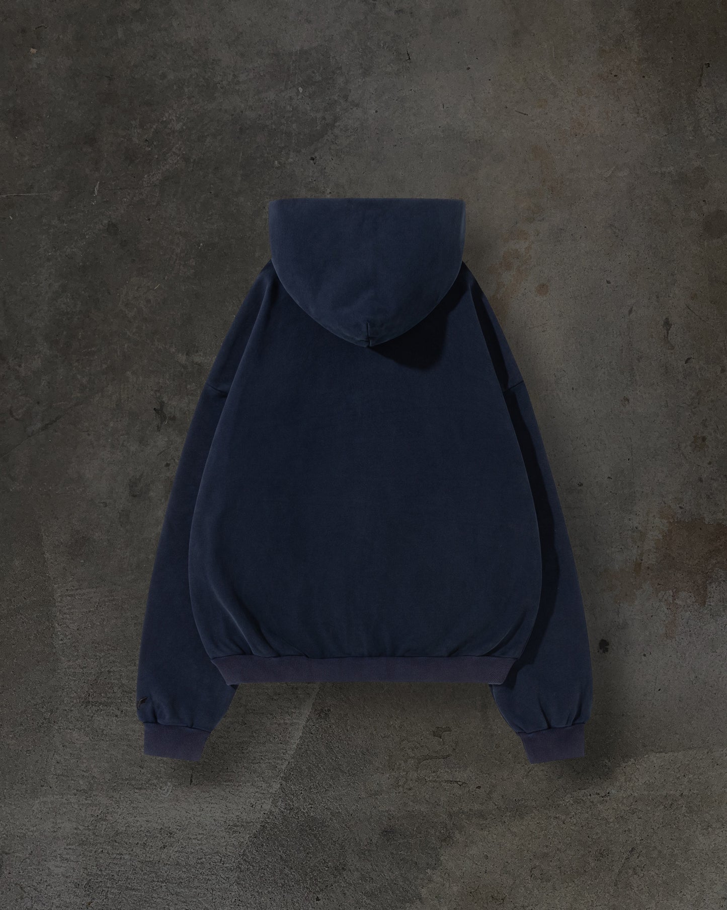 BLANK ZIPUP (NAVY)