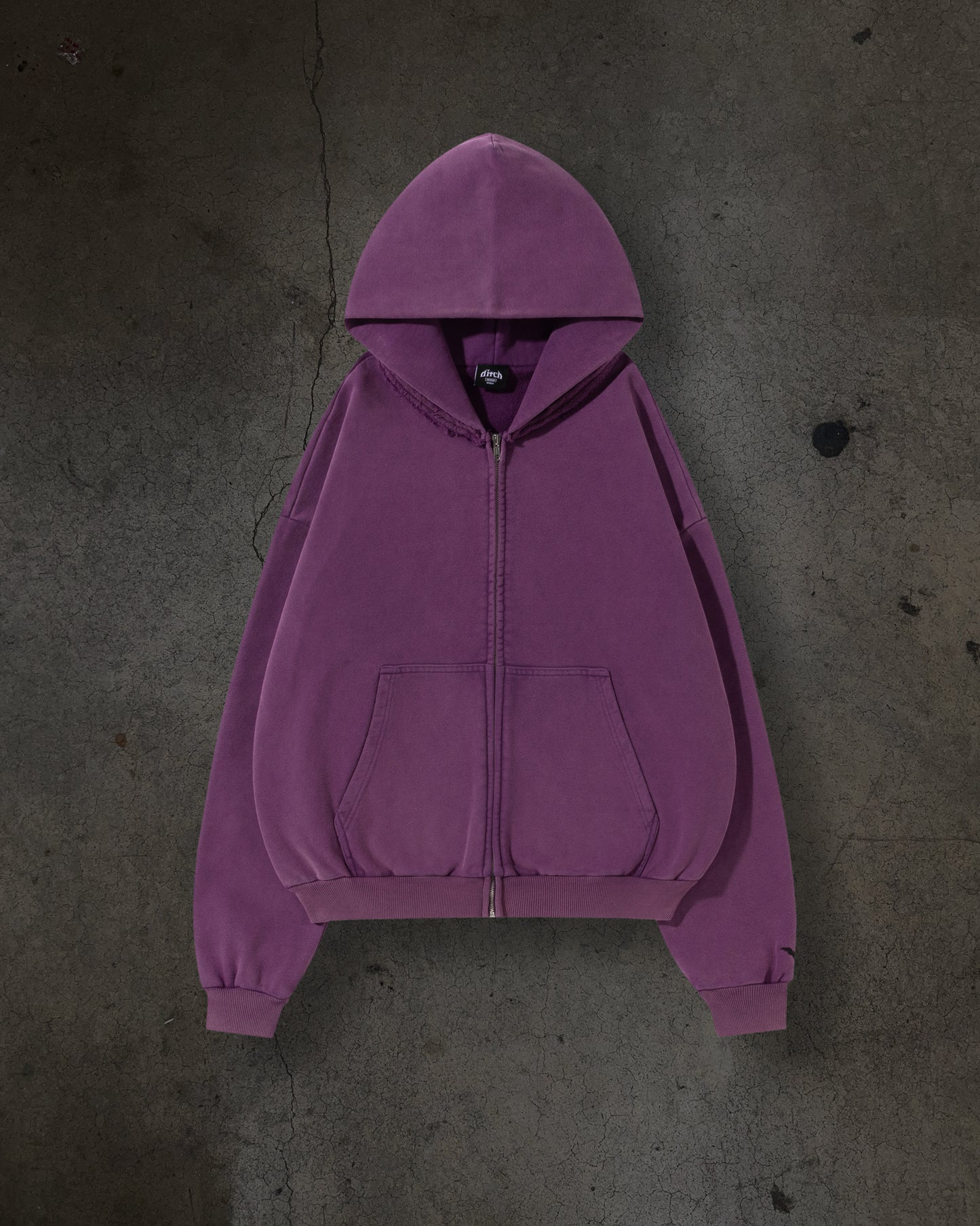 BLANK ZIPUP (PURPLE)