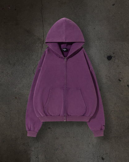 BLANK ZIPUP (PURPLE)