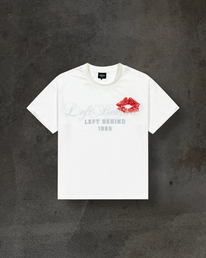 LOVELETTER DISTRESSED TEE (BONE)