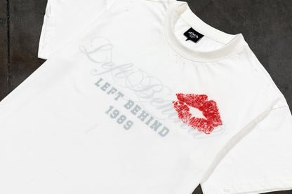 LOVELETTER DISTRESSED TEE (BONE)