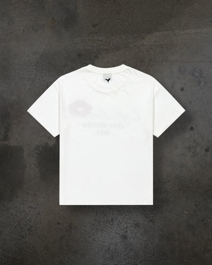 LOVELETTER DISTRESSED TEE (BONE)