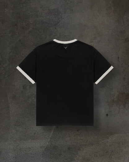 COLLEGE RINGER TEE (COAL)