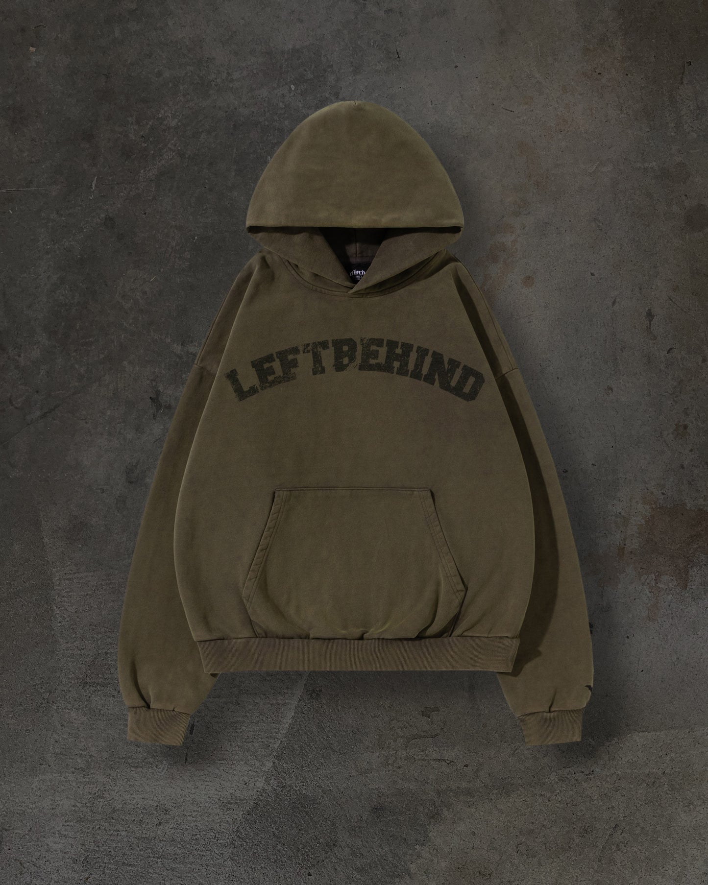 LEFTBEHIND COLLEGE PULLOVER (ASH)