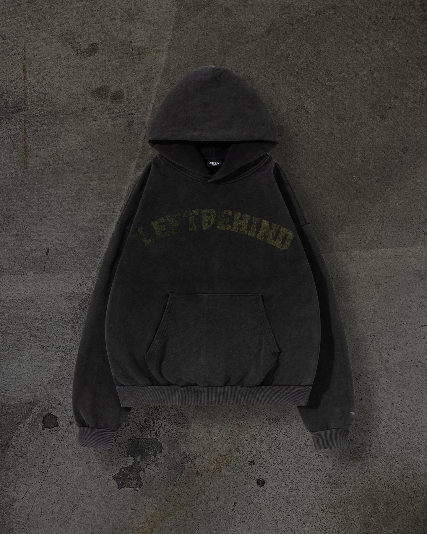 LEFTBEHIND COLLEGE PULLOVER (COAL)