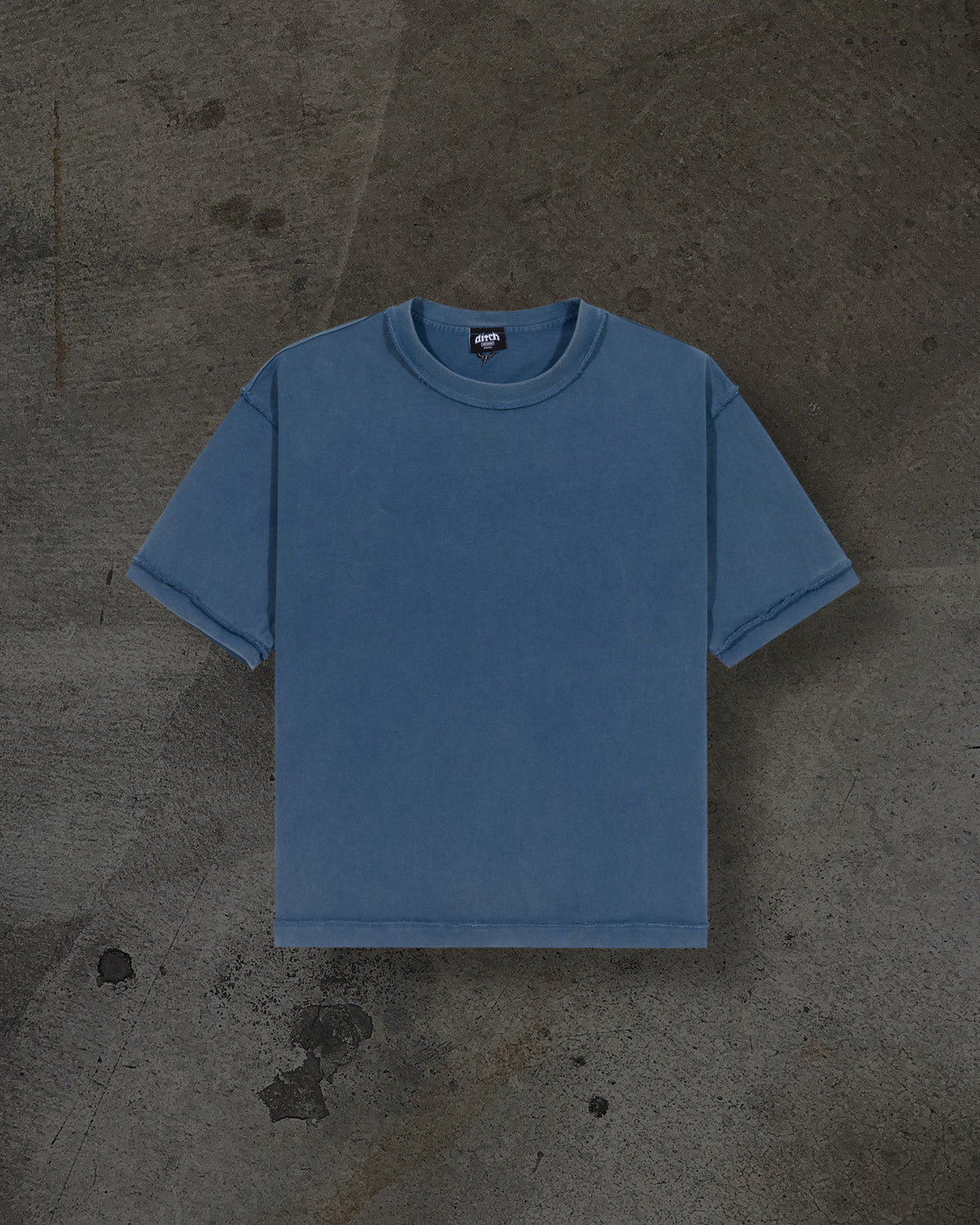 HEAVY BLANK TEE (RAIN)
