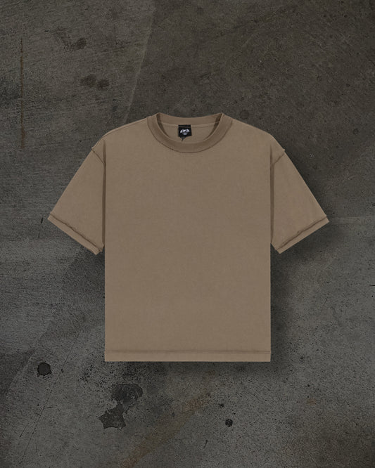 BLANK TEE (CAMEL)