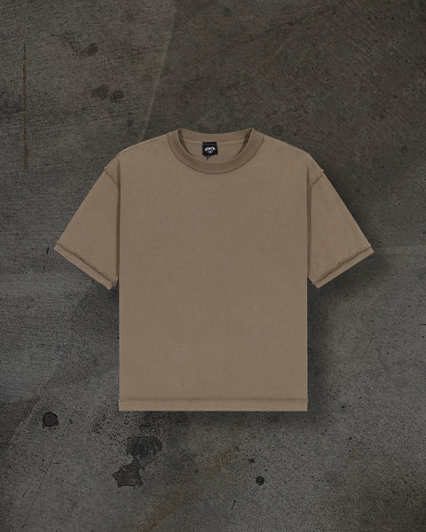 HEAVY BLANK TEE (CAMEL) – ditch