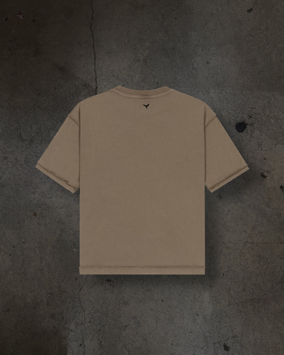 HEAVY BLANK TEE (CAMEL)